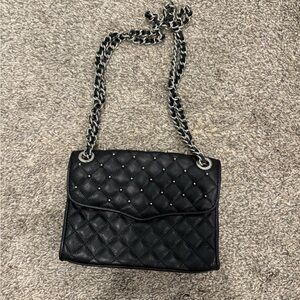 Rebecca Minkoff studded quilted crossbody bag